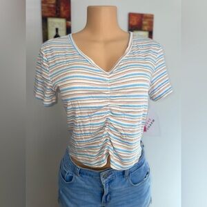 NWT LOVE CHARM TOP SHORT SLEEVES SIZE XL